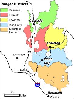Map of the Districts for employment outreaches.jpg Map of the Districts for employment outreaches