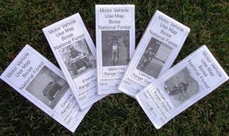 Photo of the MVUM maps.jpg Photo of the MVUM maps