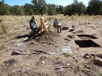 Test Excavations at the Bunker Site.jpg Test Excavations at the Bunker Site