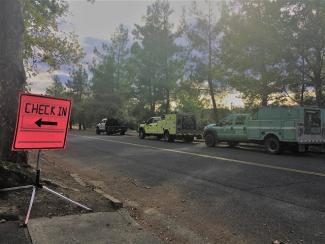 Mob Center at Shasta Lake Ranger Station.jpg Mob Center at Shasta Lake Ranger Station