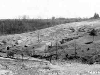 About the Forest - Historic photo of hillside errosion.jpg About the Forest - Historic photo of hillside errosion