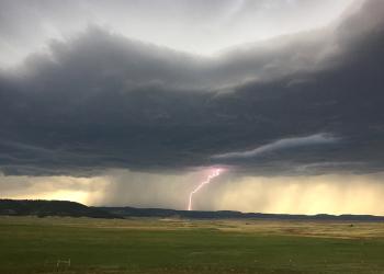 Lightning in the Bearlodge by luke crea