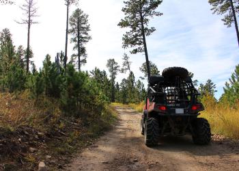 OHV on trail