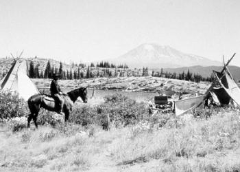 345 Huckleberry picker camp at Surprise Lake