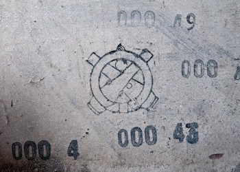 Bunker Glyph: Ord Dept Logo and number stamps