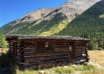 an old cabin