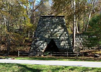 Vesuvius Iron Furnace at Lake Vesuvius Recreation Area