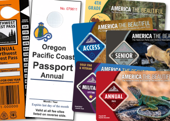 picture of various recreation passes