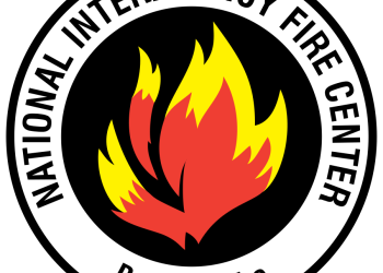The national interagency fire center logo