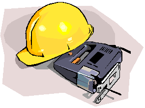 hardhat and radio - tools of the firefighter