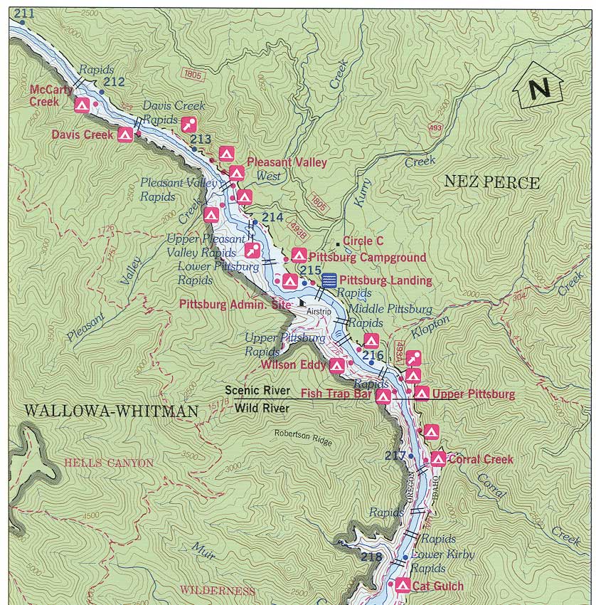 snake river map