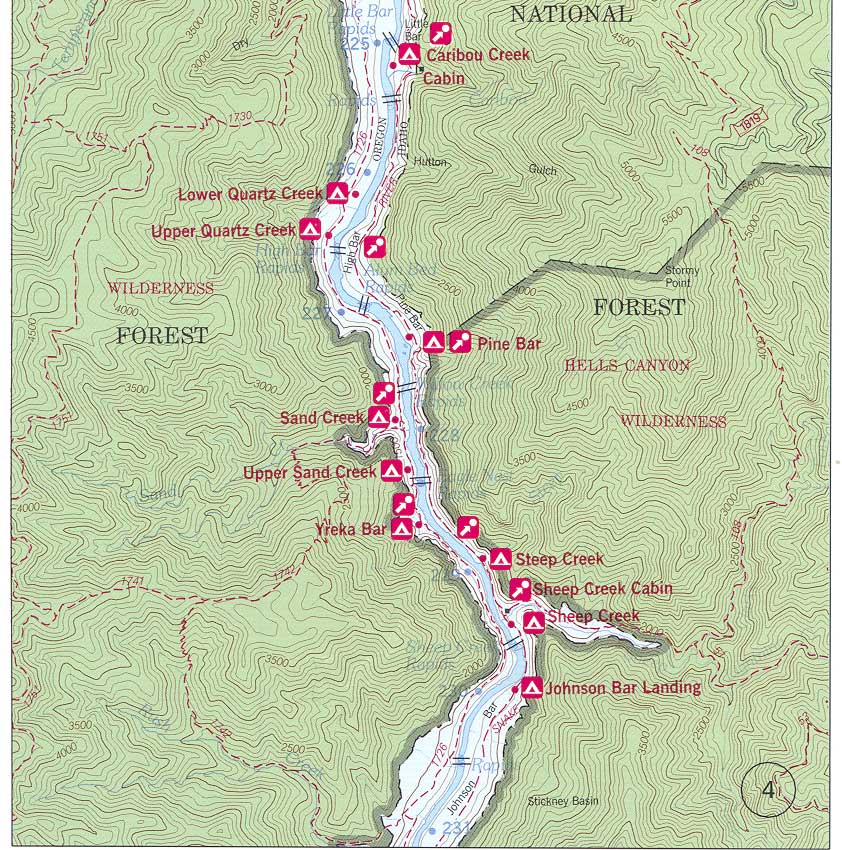 snake river map