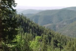 Scenic view into the Gila Wilderness