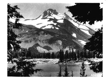 Mt. Jefferson from Russell Lake.