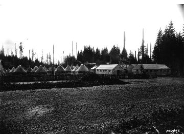 W.P.A. Camp, Larch Mt. Road.