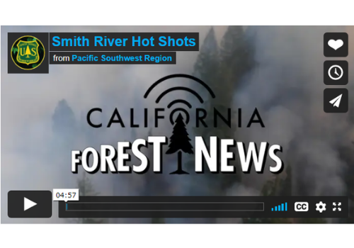 Graphic for Episode 8 Smith River Hotshots of California Forest News