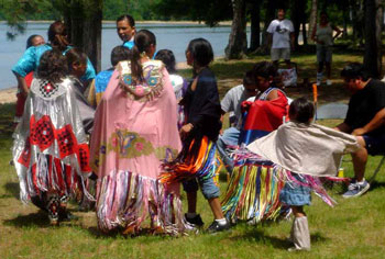 Tribal dancers.