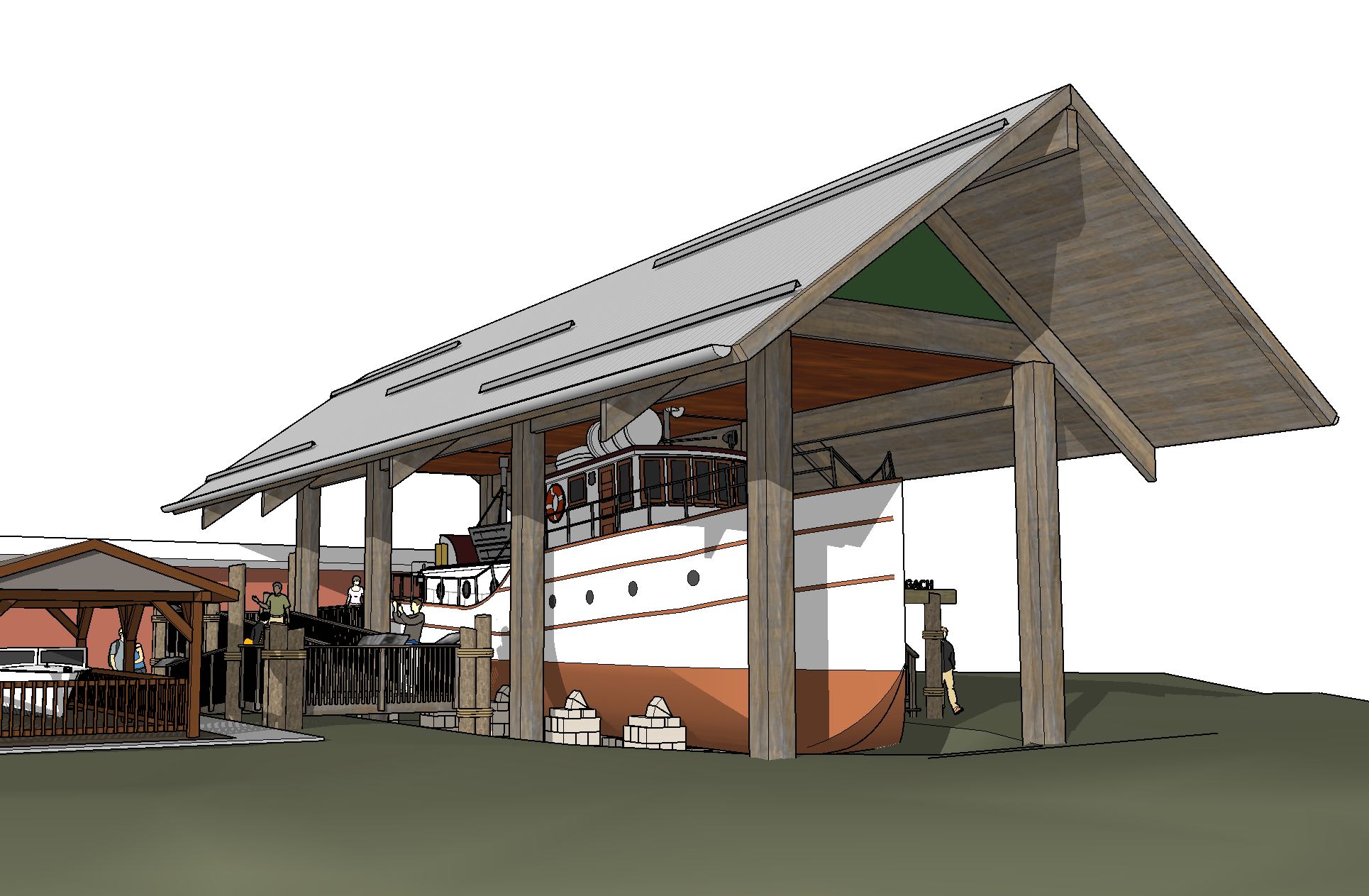 MV Chugach Pavilion Concept