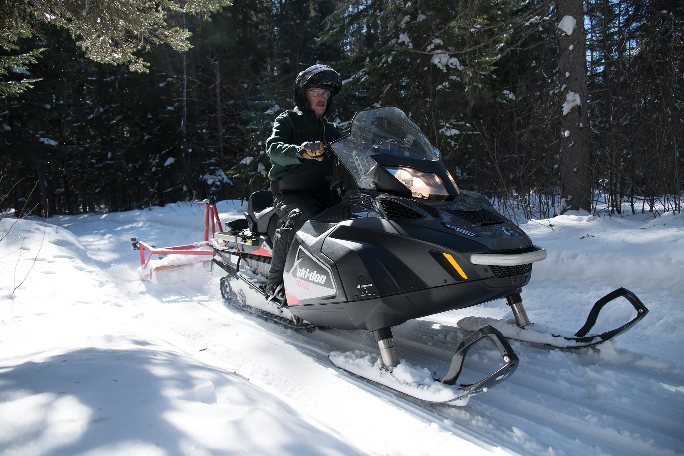 Recreation Activities: Winter Sports - Snowmobiling
