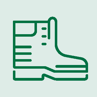An icon of a boot.