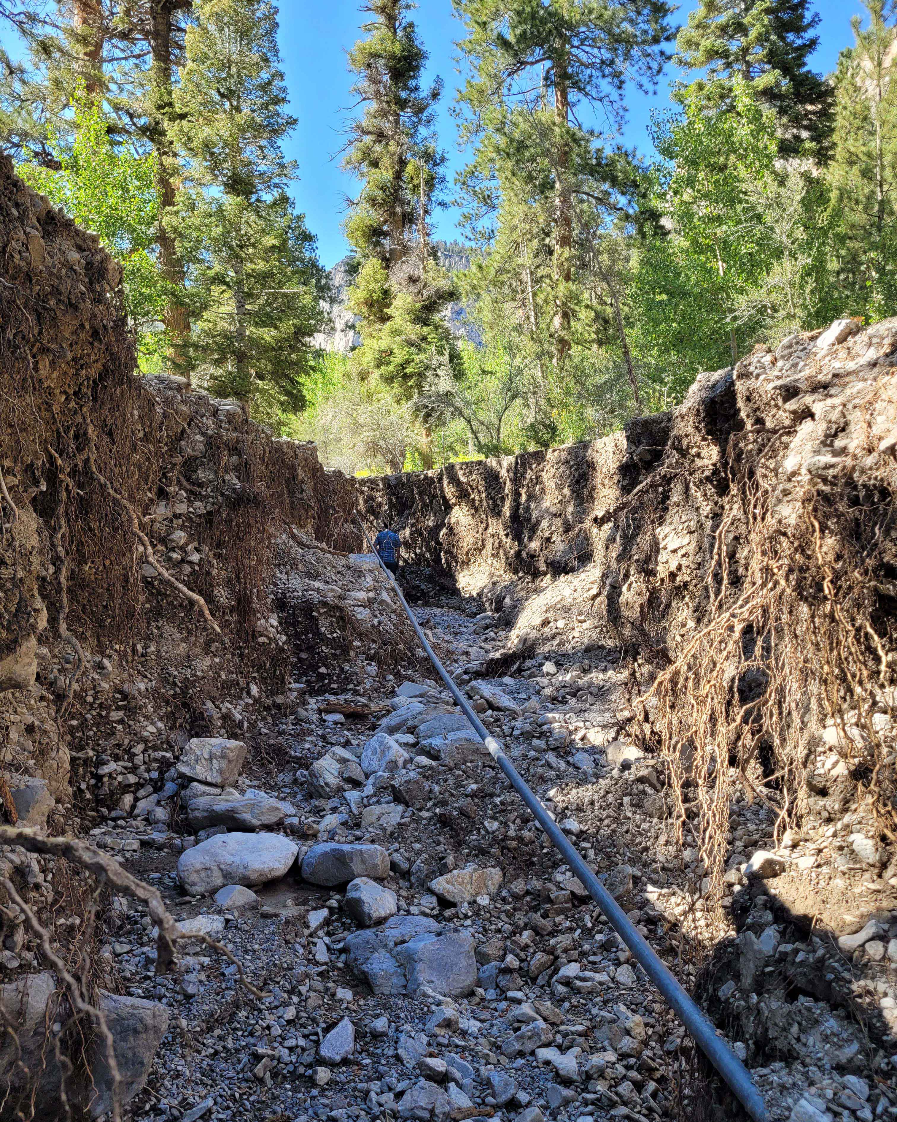 2023-SMNRA MaryJane Falls Trail Damage