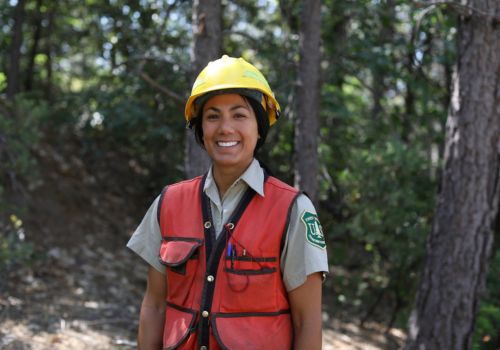 uniformed Forest Service timber employees