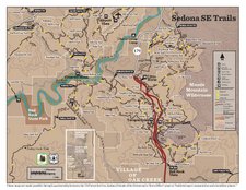 Red Rock Country Recreation Map - Sedona Southeast (PDF)