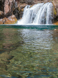Waterfall at Fossil Creek