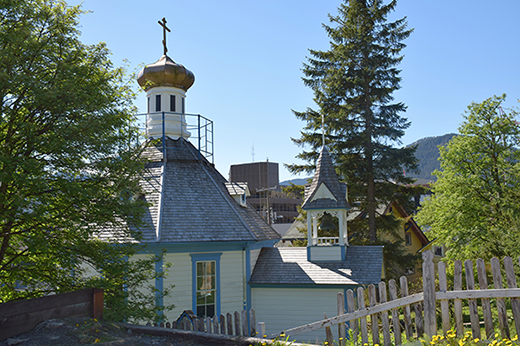 St. Nicholas Russian Orthodox Church in Juneau, AK.