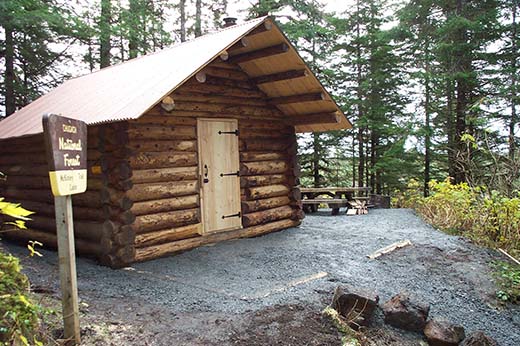 McKinley Trail Cabin.