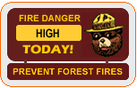 Fire Danger - high
