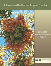 The cover image of the 2014-2015 IITF accomplishment report