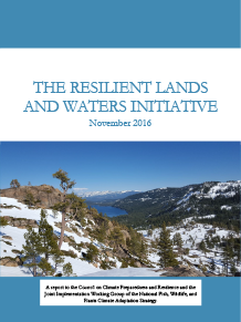 Resilient Lands and Waters Final Report, November 2016