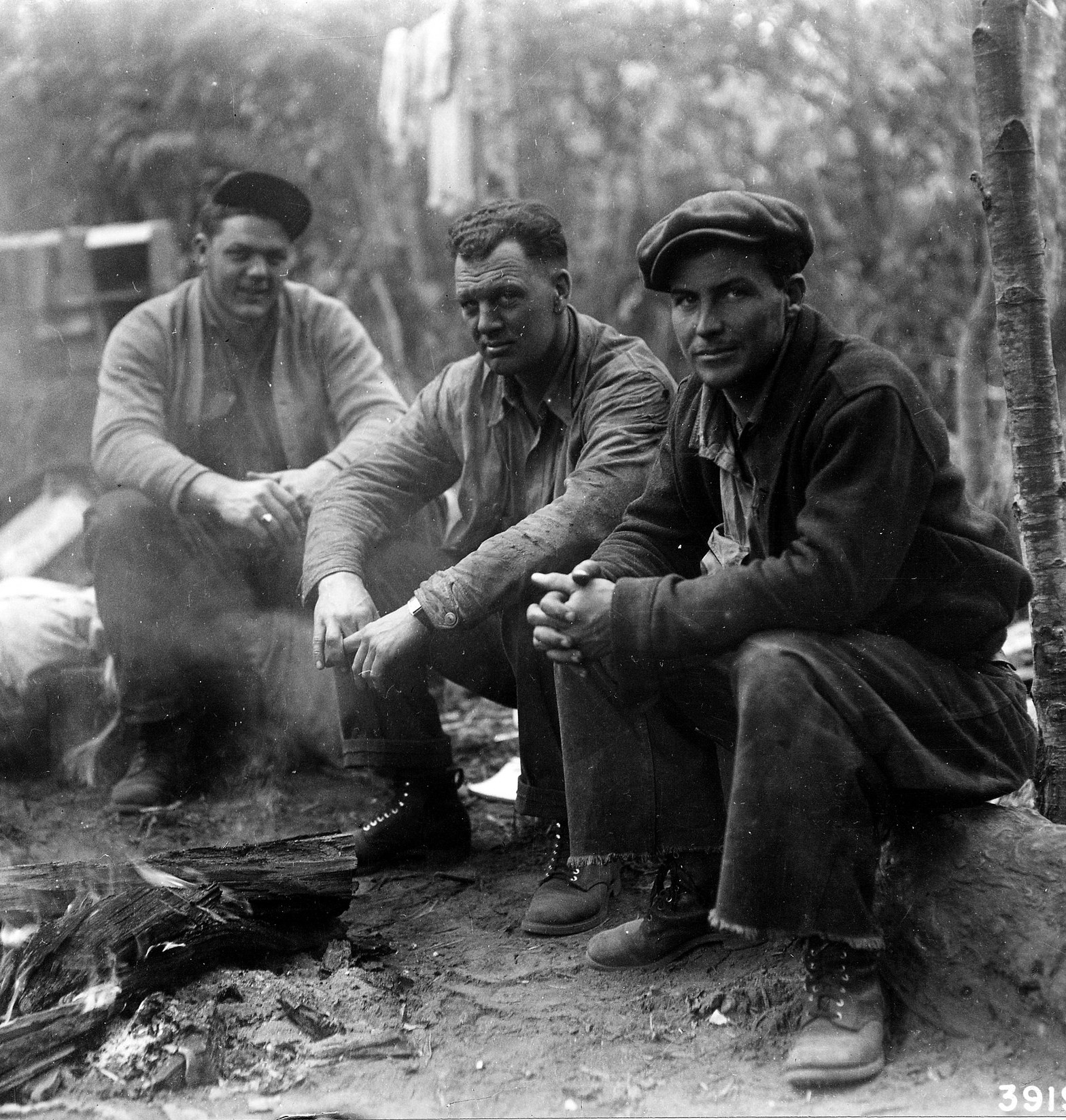 CCC men on Siskiyou NF in 1936