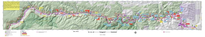 Vicinity map of Cache la Poudre Wild and Scenic River