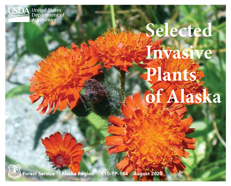 Cover of the 2020 Selected Invasive Plants of Alaska 2020.
