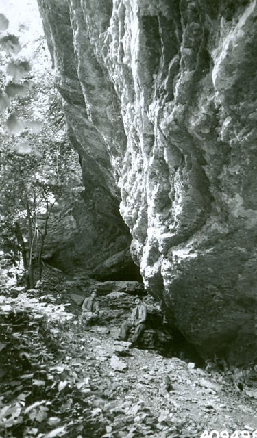 History: Chimney Rock Cave