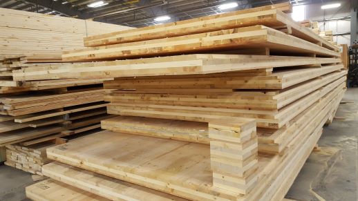 Cross laminated timber panels