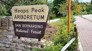 Heaps Peak Arboretum Sign