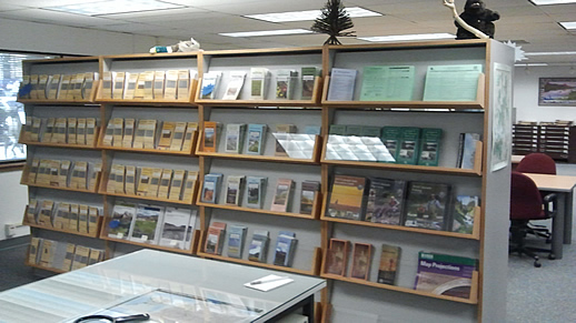 BLM & US Forest Service Maps for Sale at the PLIC