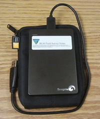 Cadastral Survey Field Notes on Seagate Slim Portable Drive Available at the PLIC - Cost $100