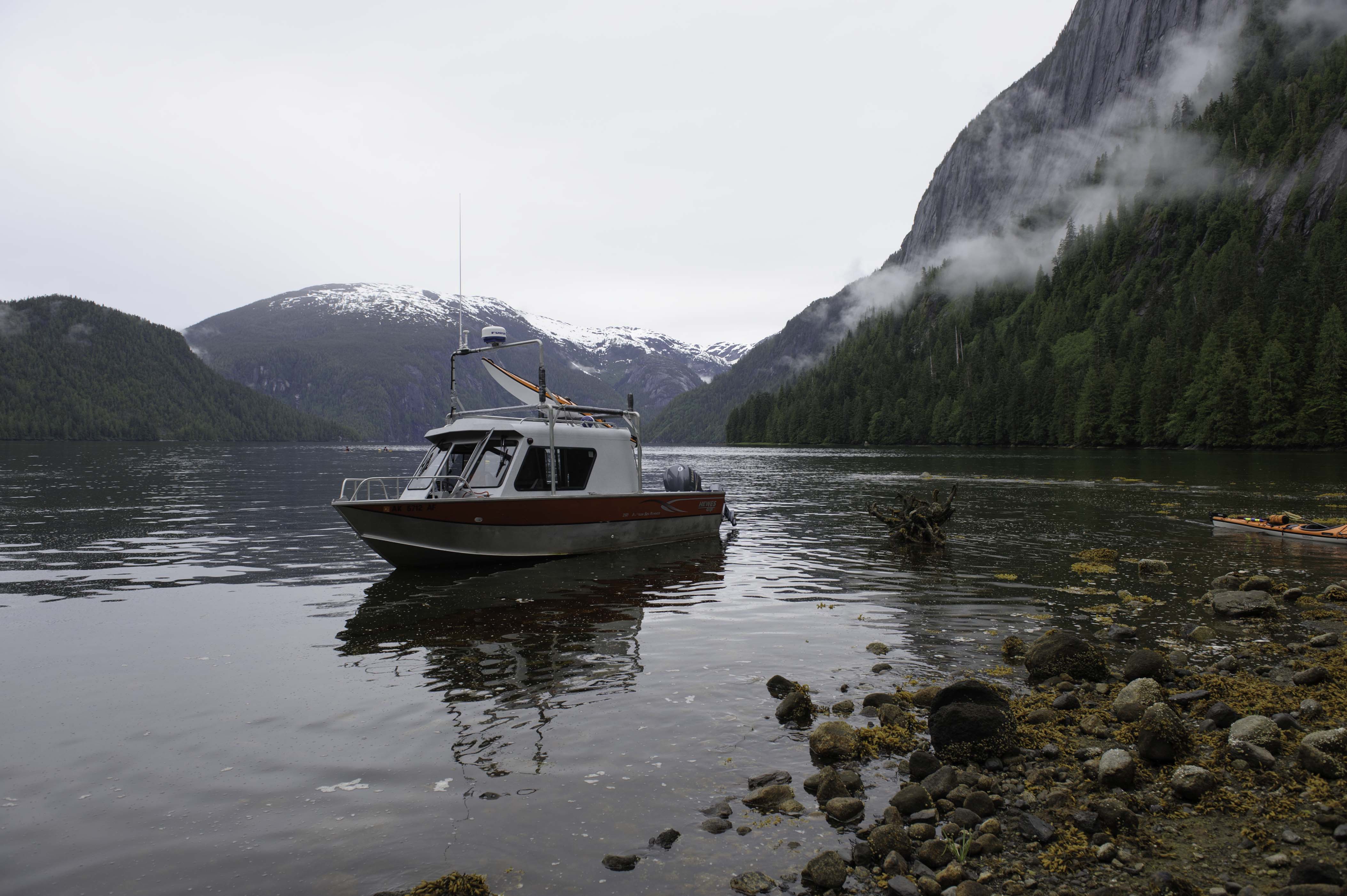 Boat on the Tongass
