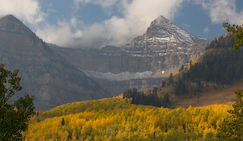 Photo of an area in the Mount Timpanogos Wilderness on the Uinta-Wasatch-Cache National Forest taken by Bruce Tremper.