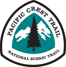 Pacific Crest Trail marker.