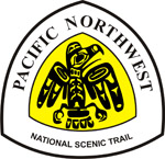 Pacific Northwest National Scenic Trail marker