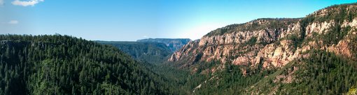 View of Oak Creek Canyon