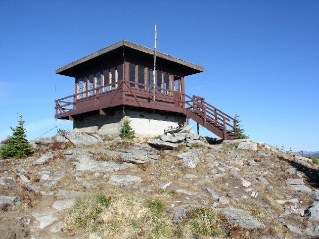 Photo of Shorty Peak Lookout on the Bonners Ferry Ranger District