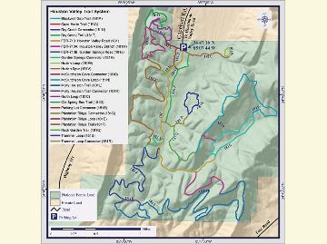Houston Valley OHV Trail Map