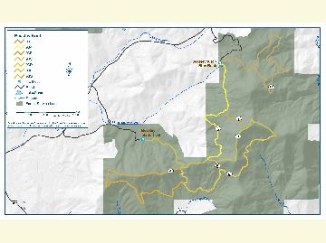 Beasley Knob OHV Trail Map