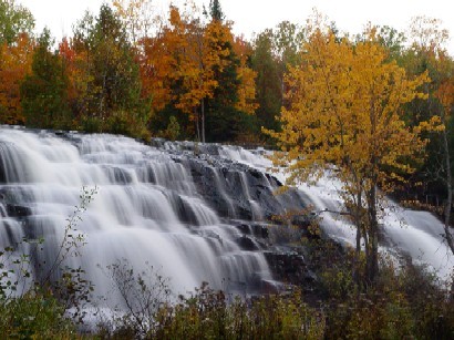 Waterfalls at Bond Falls